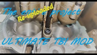 The Ultimate TBI Mod amp Intake Manifold Install 1992 C1500 SBC Reuploaded [upl. by Deys]