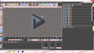 How to make an isometric illusion in Cinema 4D [upl. by Philipps910]