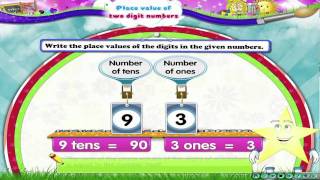 Learn Grade 2  Maths  Place Value of Two Digit Numbers [upl. by Leal]