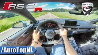 Audi RS5 R MTM 575HP  POV Test Drive by AutoTopNL [upl. by Cut284]