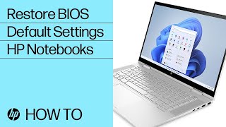 How to Restore BIOS Default Settings  HP Notebooks  HP Support [upl. by Edge]