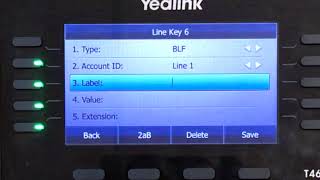 How to edit Yealink Phone DSS Keys [upl. by Park]