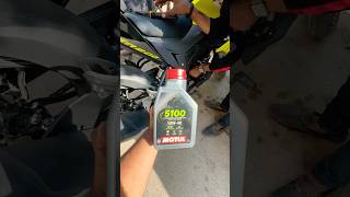 Motul 5100 10w40 best engine oil for bikes motul bike engineoil shorts [upl. by Riccio]