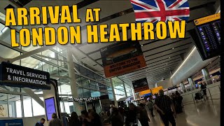 ⭐Your Virtual Arrival at LONDON HEATHROW AIRPORT Terminal 2 United [upl. by Brighton]