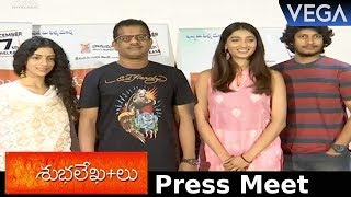 SubhalekhaLu Movie Press Meet  Sreenivasa Sayee Priya Vadlamani Diksha Sharma [upl. by Silvia]