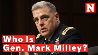 Who Is Gen Mark A Milley The Nation’s HighestRanking Military Officer [upl. by Okuy]