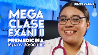 Mega Clase Guía EXANI II 2023 20 ejercicios resueltos de Premedicina parte 2 de 2 [upl. by Esinrahs]