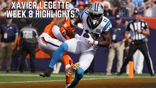 Xavier Legette Week 8 Highlights🔥 Panthers vs Broncos [upl. by Anjali334]