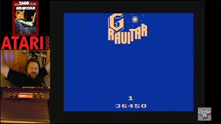 Gravitar  Atari 2600  mode 1  new high score of 36450 [upl. by Annoj628]