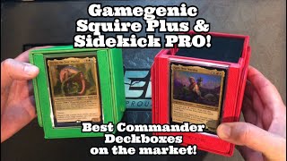 Gamegenic Sidekick PRO amp Squire PLUS  Best Commander Deckboxes on the market [upl. by Christyna]