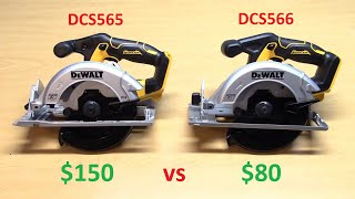 DEWALT 65quot Circular Saws DCS565 vs DCS566 Dont get scammed DCS565B [upl. by Verna102]