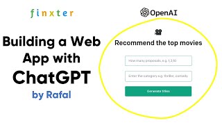 Building a Movie Recommendation Python App with ChatGPT [upl. by Natrav266]