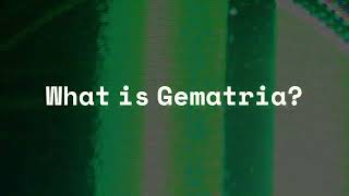 What is Gematria and how is it used [upl. by Amlus]