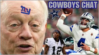 COWBOYS CHAT ✭ 1st LOOK vs NY Giants 🔥 WR Martavis Bryant SIGNED Daks THOUGHTS Jerry Jones TALKS [upl. by Kurland]