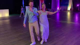 Cuban Salsa Social Dancing in Rovinj [upl. by Hepsibah420]