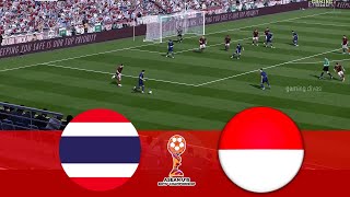 🔴 THAILAND U19 vs INDONESIA U19  FINAL  U19 AFF 2024 [upl. by Chavaree723]