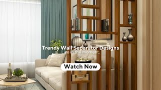 43 Unique Room Divider Ideas to Elevate Your Home Decor With  The Home DIY [upl. by Balduin]