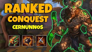 CERNUNNOS ADC  VOLVIÓ LA RACHA DE WINS  TottiGR  SMITE RANKED CONQUEST SEASON 10 [upl. by Younger]