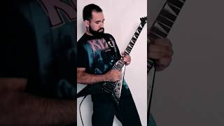 Creatures Of The Night  Kiss rock kiss guitar heavymetal hardrock solo guitarcover [upl. by Nason]