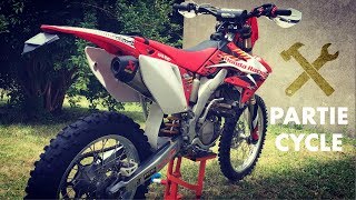 DEMONTAGE HM 250 CRF 1 CYCLE [upl. by Aubry]