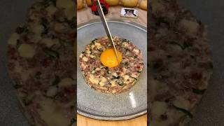 👩🏼‍🍳 Recette  Tartare de fuet 🇪🇸 recettefacile fuet recette charcuterie recipe asmr eat [upl. by Ogait]