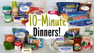 10 MINUTE MEALS  5 Quick amp TASTY Dinner Ideas  Best Home Cooked Recipes Made EASY  Julia Pacheco [upl. by Gwendolen]