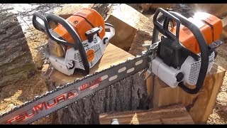 Stihl 661 vs 660  36quot bar [upl. by Allin]