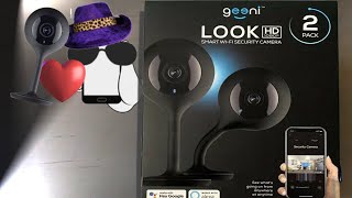 LOOK Smart Wifi Home Security Camera by Geeni Detailed Review [upl. by Roel]