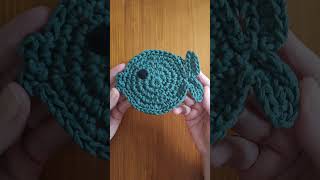 Podkafíčko RYBKA hackovani crochet ryba vánoce dekorace [upl. by Sarita906]