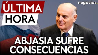 ÚLTIMA HORA  El presidente de Abjasia renuncia tras las protestas contra Rusia [upl. by Itraa]