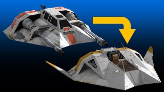 Making a Civilian T47 Snowspeeder [upl. by Airitac]