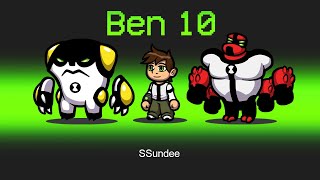 BEN 10 Imposter Mod in Among Us [upl. by Sidras]