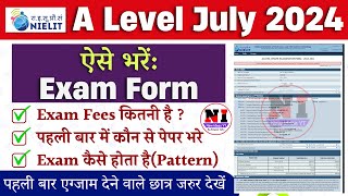 NIELIT A Level Examination Form Filling Process  A Level Exam Pattern Fee Books Notes Classes [upl. by Anidene776]