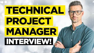 TECHNICAL PROJECT MANAGER Interview Questions amp Answers [upl. by Arracat]