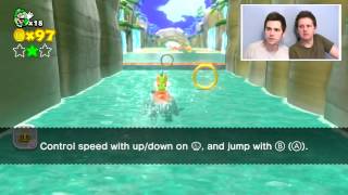 Super Mario 3D World  14 Plessies Plunging Falls [upl. by Nageem]