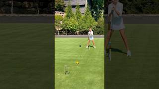 CROQUET TRICK SHOT 💯😤 croquet trickshot professional sports [upl. by Herates]