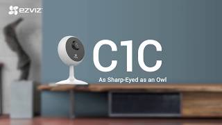 EZVIZ C1C 1080p FHD  Super Night Vision Indoor WiFi Camera [upl. by Basset]