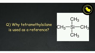 Tetramethylsilane  TMS   Tetramethylsilane as reference compound [upl. by Ikuy]