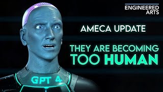 Upgraded AMECA Shows Shocking Signs of Human Emotions [upl. by Huggins971]