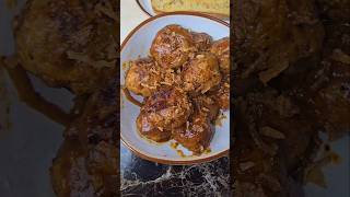 20 minute turkey meatballs 😍 food cookingideas easyfoodtomakeathome [upl. by Jeanette]