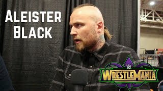 Aleister Black on His NXT Entrance Velveteen Dream and Title Shot vs Andrade Almas [upl. by Cammie]