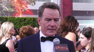 Nominee Bryan Cranston quotAll the Wayquot on doing fiction versus nonfiction  2016 Primetime Emmys [upl. by Eelanna342]