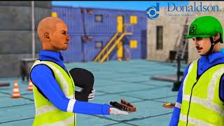 Donaldson India filter system Pvt Ltd gurgaon Visiters Effective Health and safety animated videos [upl. by Roux]