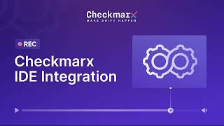 Checkmarx IDE integration [upl. by Nnylyt]