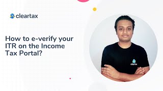 How to EVerify ITR on Income Tax Portal  Income Tax Return EVerification [upl. by Odlabso]