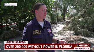 WPB Fire Chief Matty Leads Teams in States Hurricane Helene Response [upl. by Stannwood939]