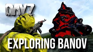 Exploring the SECRETS of BANOV  Epic New DayZ Map [upl. by Firooc]