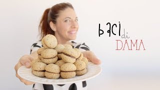 Baci di Dama Bolachinhas de avelã e chocolate [upl. by Eddy204]