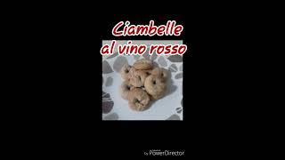 Ciambelle al vino rosso  ricetta facile e veloce [upl. by Keyte51]