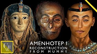 Pharaoh Amenhotep I Facial Reconstruction from Egyptian Mummy [upl. by Ajani]